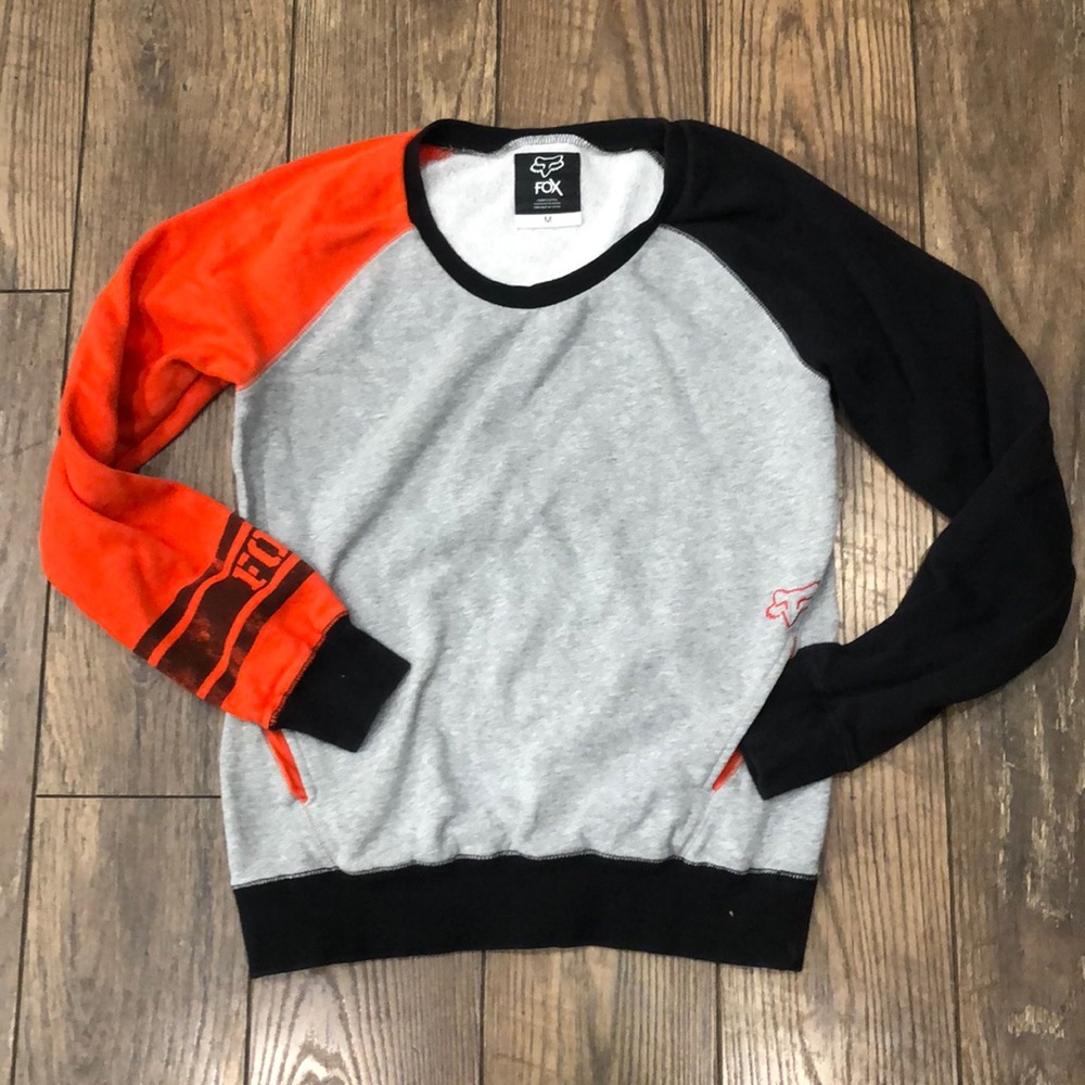 Fox Racing Womens Crew Neck Sweatshirt  Med.